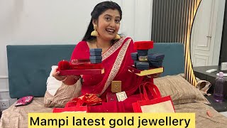 Mampi ka latest gold jewellery collection ❤️kaun jewellery jyada acha lga #vlog