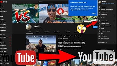 How To Enable Dark Theme On Youtube Studio For PC | Dark Mode Is So Cool!