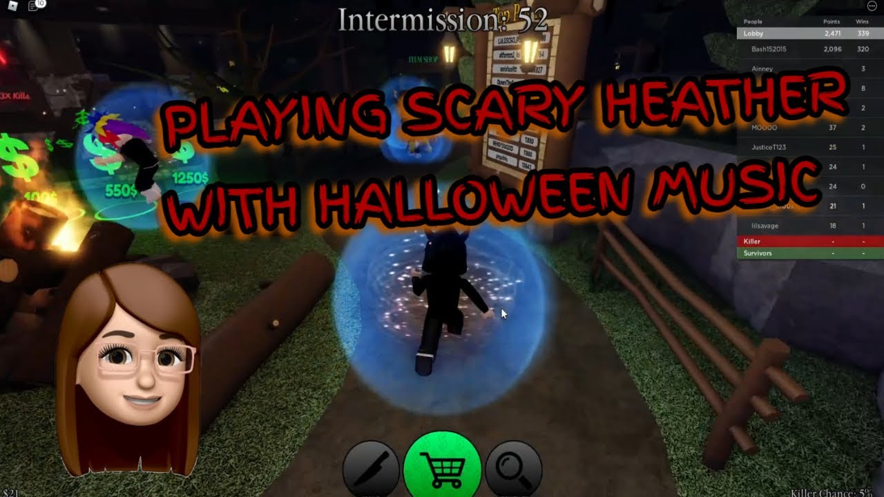 SCARY HEATHER ROBLOX HALLOWEEN MUSIC YouTube
