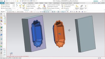 Baking Dish on Module | MOLD DESIGN IN NX 11| CAVITY AND CORE IN NX 11 | Gin Gà Official