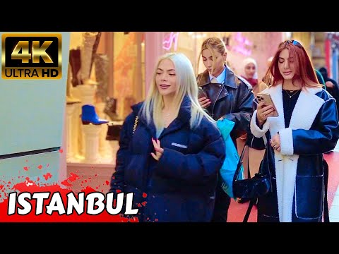 Turkey Istanbul 2023 Fake Market-Spice Bazaar  Walking Tour Travel Vlogger [4k UHD 60fps