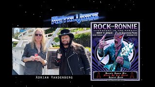 Adrian Vandenberg Interview- Rock For Ronnie James Dio 2023-New Album &#39;Sin&#39;-Vandenberg Lawsuits