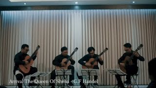 Rosette Guitar Quartet - The Arrival of the Queen of Sheba by G.F Handel