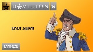 #14 Hamilton - Stay Alive [[VIDEO LYRICS]] chords