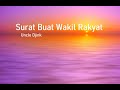 Surat Buat Wakil Rakyat Reggae Version | Uncle Djink Cover (Lirik)