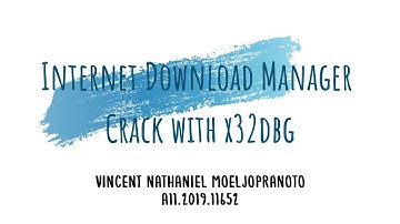 Crack Internet Download Manager with x32dbg (Manual Crack)