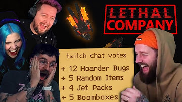 Twitch Chat Controlled Our Game - Lethal Company