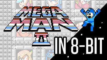Mega Man II (Game Boy) - Title Theme, Stage Select & Stage Start in 8-bit (NES)