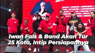 Konferensi Pers Iwan Fals dan Band Akan Tur Konser di 25 Kota Lewat Gaung Merah, Gratis