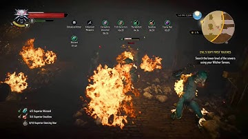 The Witcher 3: Wild Hunt - NG+ Death March Alchemy Build OP