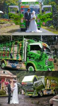 prewedding tema truk mbois