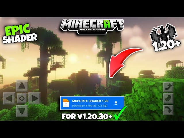 New Shader Mcpe 1.20.30+ ☺️