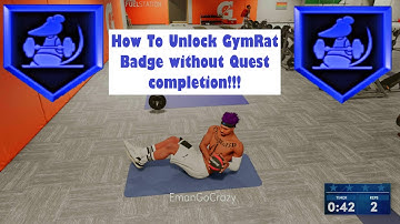 NBA 2k22 - Gym Rat badge without completing quest or exercise drills!!!