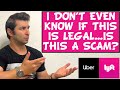 Is the Uber Referral Code &amp; Lyft Referral Code a SCAM? Is this LEGAL?