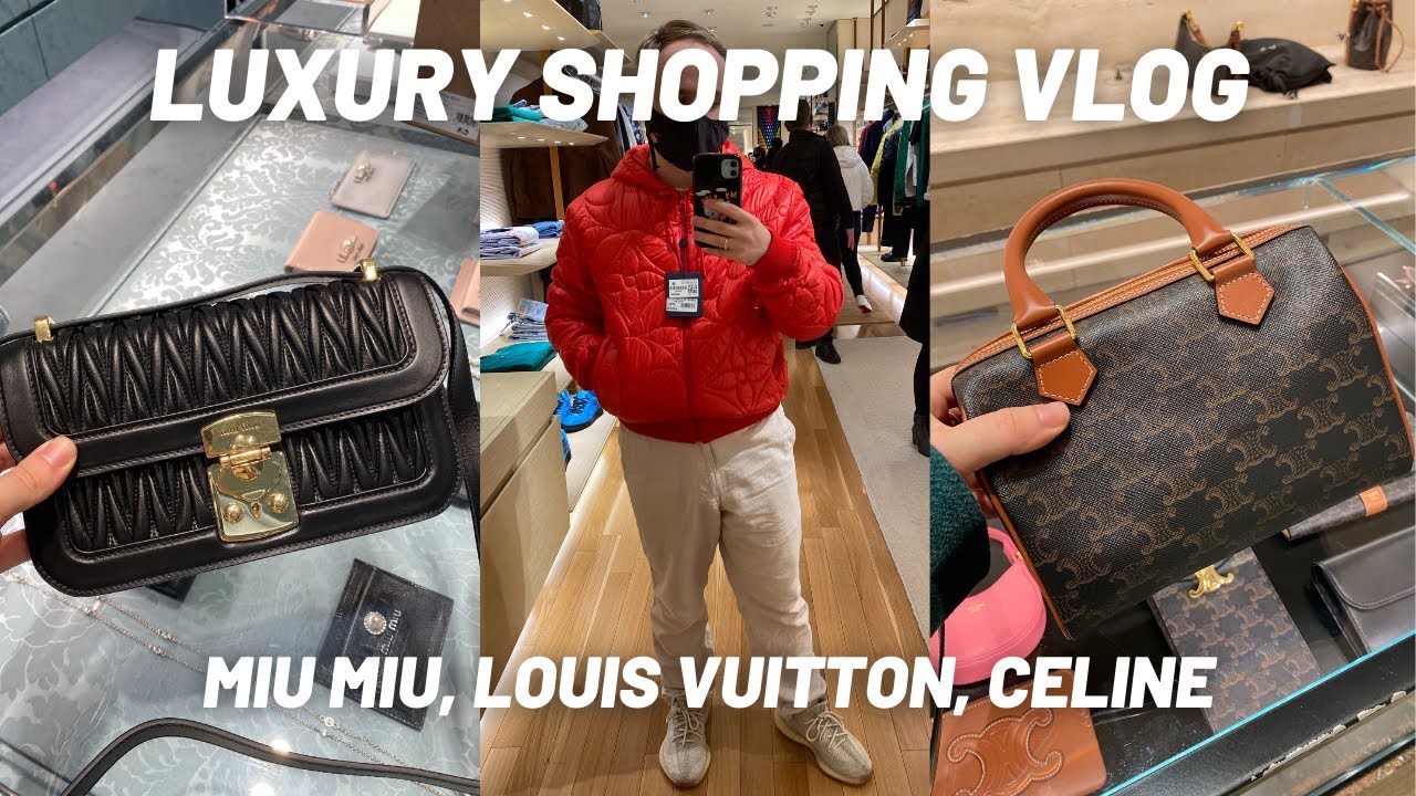 Shopping Vlog, Louis Vuitton, Celine