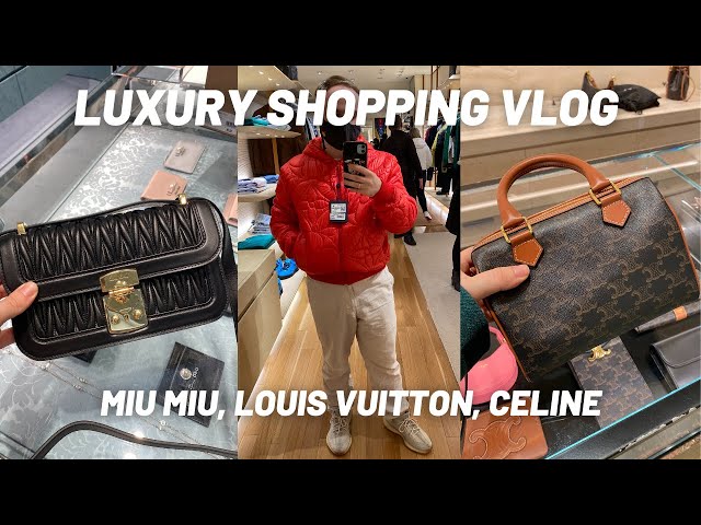 Shopping Vlog, Louis Vuitton, Celine
