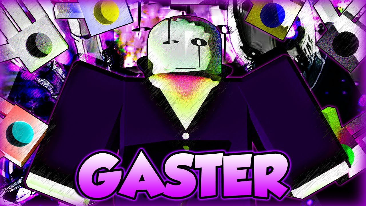 The Power Of Gaster Full Showcase In A Universal Time Roblox Youtube - roblox gaster blaster image id