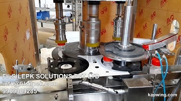 Automatic #multiheads #capping machine - #capsealing, #capping - Filsilpek - +919054294961