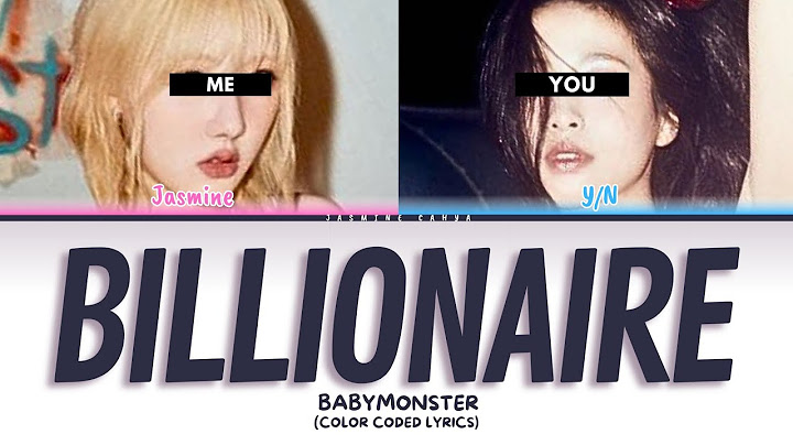 BABYMONSTER 'BILLIONAIRE' [SING WITH ME | KARAOKE]