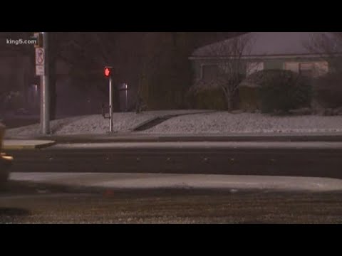 Schools canceled, delayed as arctic blast brings lowland snow to western Washington