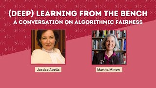 (Deep) Learning From the Bench: A Conversation on Algorithmic Fairness