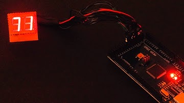 Arduino Mega 2560 - 2 Digit, 7 Segment Display  - COUNTER test