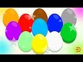Яйцо с сюрпризом. Учим цвета. Развивающий мультик про цветные яйца с сюрпризами