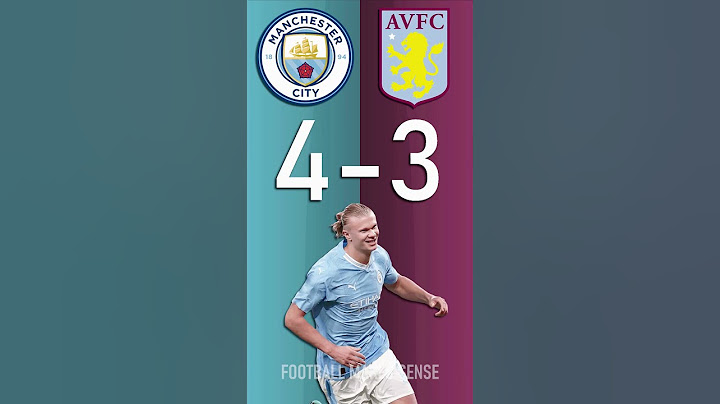 Man City vs Aston Villa : Premier League Score Predictor - hit pause or screenshot