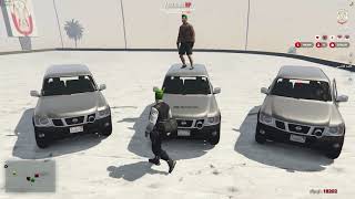 سباق نياسين و الحمدالله على الناموس (gta role play)