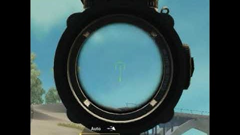 How to convert 3x scope into 15x scope (Trick) :PUBG MOBILE