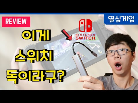 이게 닌텐도 스위치 독이라구? - 보너스로 폰 화면 미러링 기능까지?