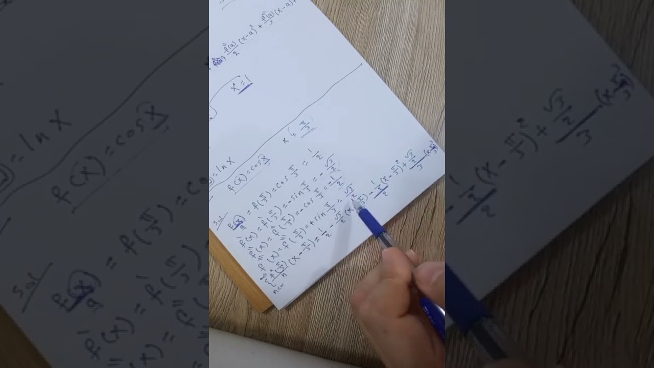 رياضيات // متسلسلة تايلور