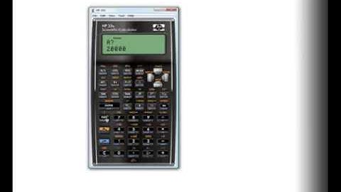 Solving Simultaneous Equations with the HP 35s