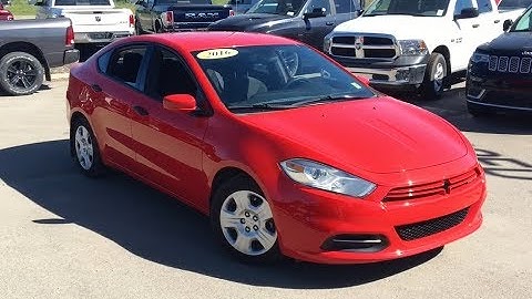2016 Dodge Dart SE | 2.0L Tigershark 4 Cylinder | Edmonton AB | AE11453A | Crosstown Dodge
