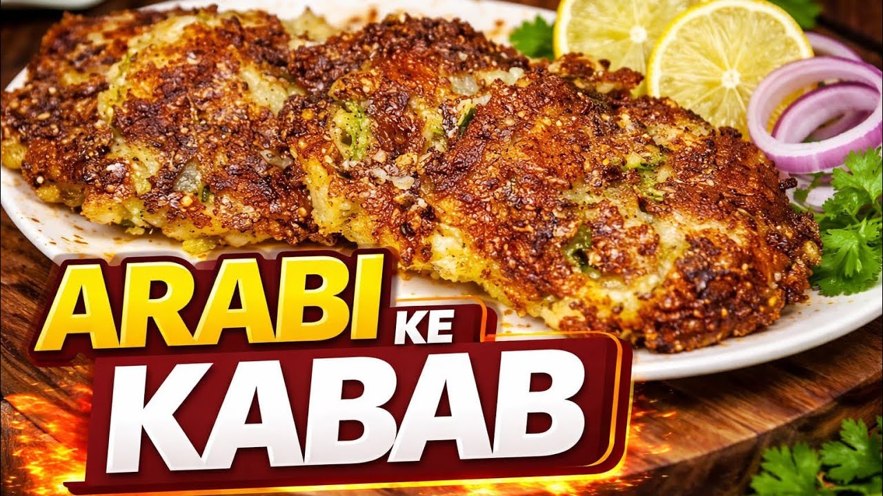 ARABI Ke KABAB 🤗 Unique JhatPat Recipe 