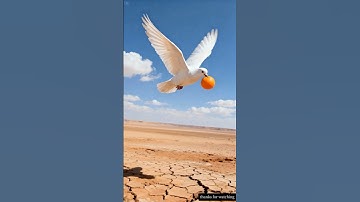 Zebra watered an orange tree and saved it from drying up.😭#ai #tree #save #zebra