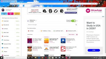 How to do normal settings of wow app.