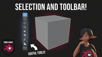 3D Viewport Selection and Toolbar in Blender 4.2!