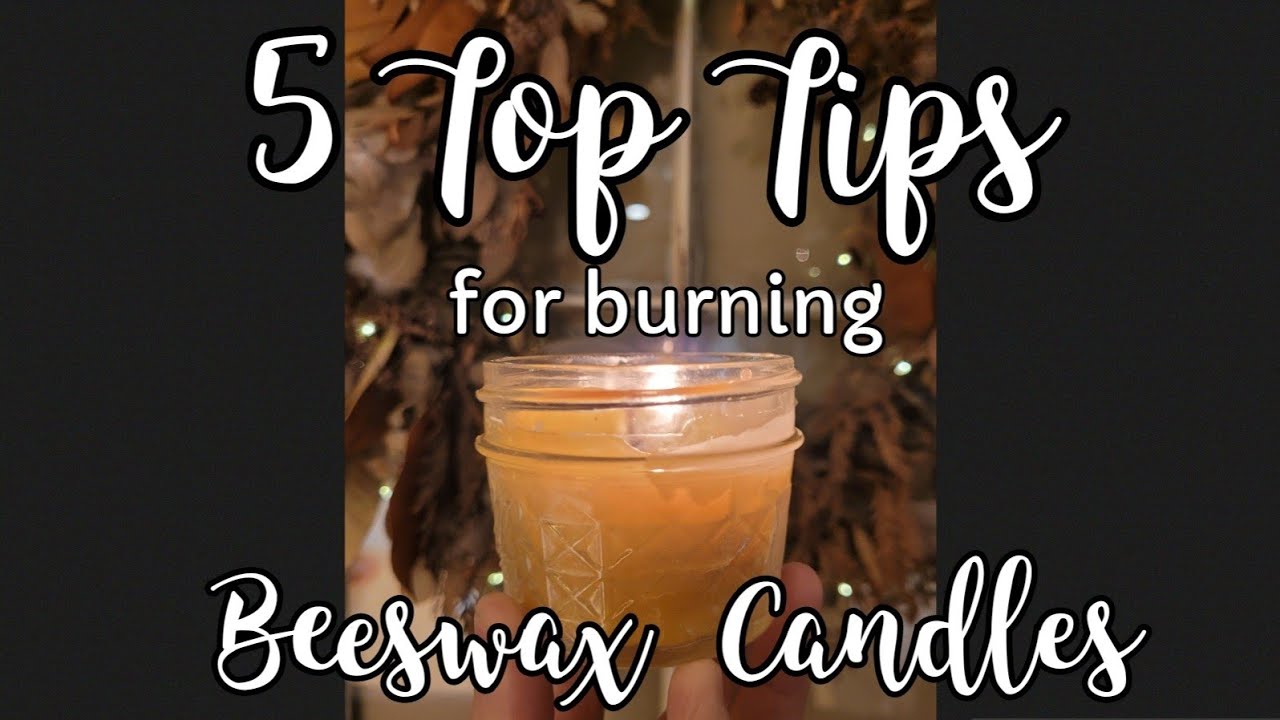 What size wick is best for your beeswax candle