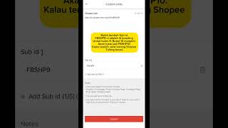 Cara Convert Link Untuk Shopee Affiliate.