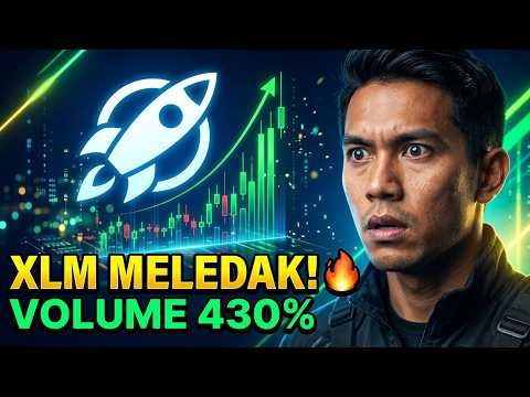 BORONG SEBELUM TERLAMBAT! 🚀 XLM STELLAR MELEDAK 430% & BREAKOUT MA200!