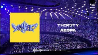 Download lagu aespa 'Thirsty'  but you are in an Empty Arena 🎶