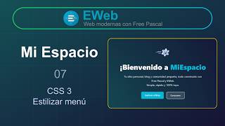 Details My Space - EWeb and Free Pascal: 07 CSS 3 - Styling Menu News