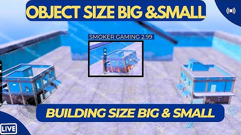 How To Create A Big AnD Smal House in Wow  | Wow Increase And Decrease House Size PUBG Mobile
