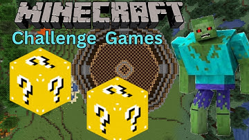 Minecraft: MUTANT ZOMBIE CHALLENGE GAMES - Lucky Block Mod - Modded Mini-Game