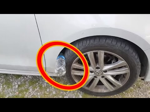 If You See Plastic Bottle On Your Car Tire , Call 911 Immediately