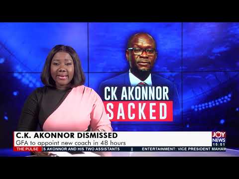C.K. Akonnor Dismissed: GFA part ways with Black Stars coach after 20 months in charge (14-9-21) C.K. Akonnor Dismissed: GFA part ways with Black Stars coach after 20 months in charge (14-9-21)