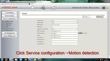 How to setup Email Alarm on your NVR on website
