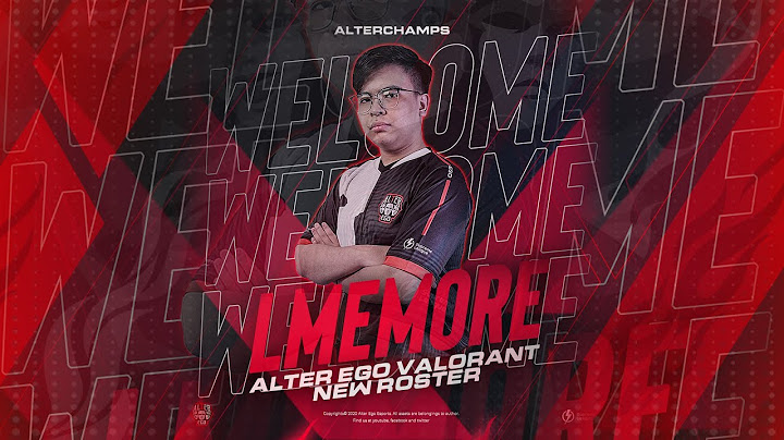 Welcome LMEMORE | Alter Ego Valorant Roster Announcement