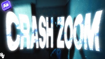 How To Create An Crash Zoom Effect - After Effects Tutorial
